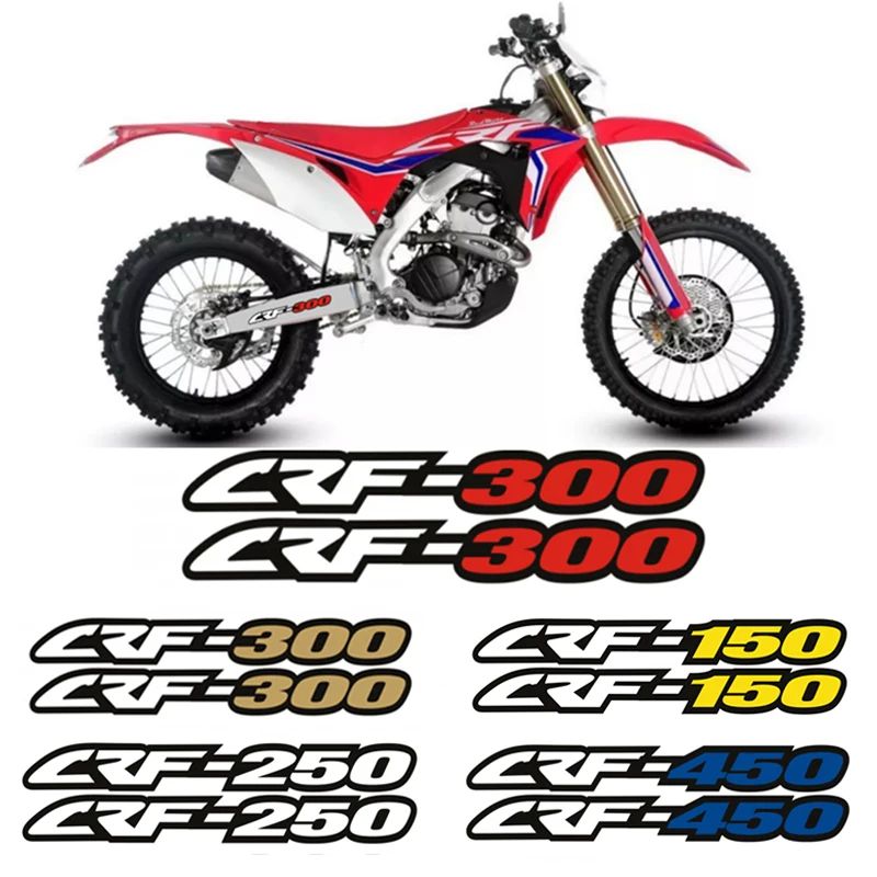 

Motorcycle Accessories STICKERS FOR HONDA CRF 300L 150F 150RB 150R 250F 250L/LE 250R 250X 450L/RL 450R/RS 450RWE 450X/RX 01-2021