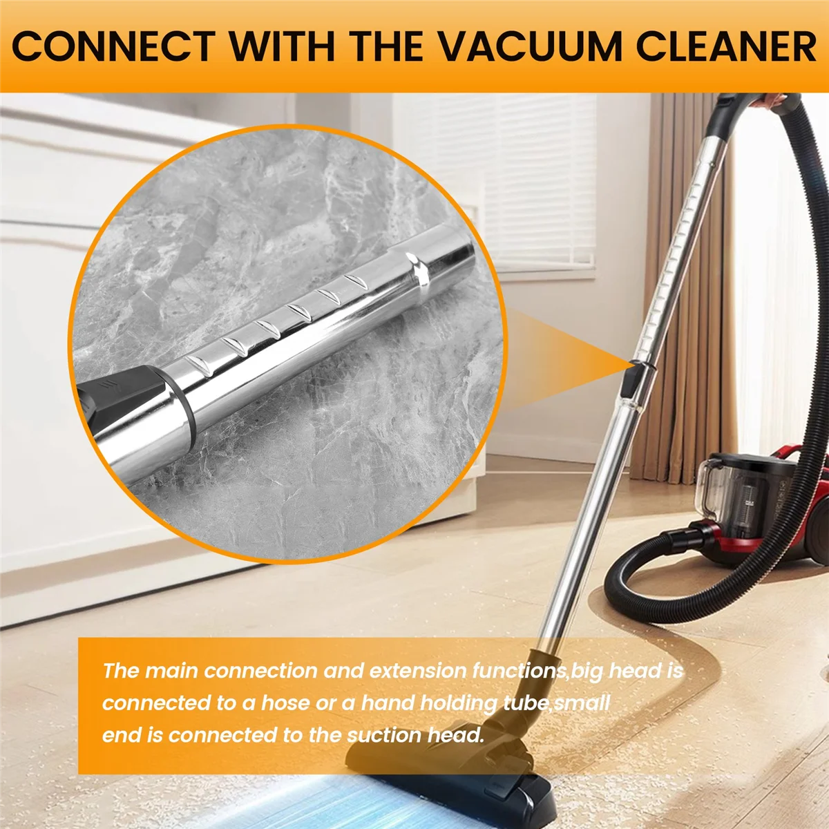 35mm Replacement Extension Tube Pipe Hose for Samsung Philips Electrolux Robot Vacuum Cleaner Spare Parts Attachment