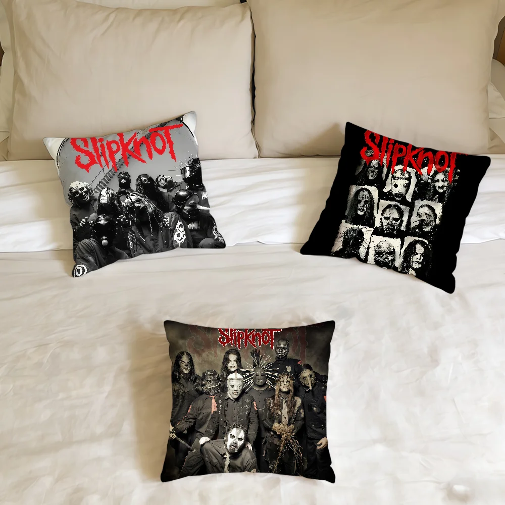 Чехол для подушки Band S-Slipknot-ES Rock, подарок на день рождения, годовщину, для дома и офиса, мягкий, приятный для кожи чехол для подушки