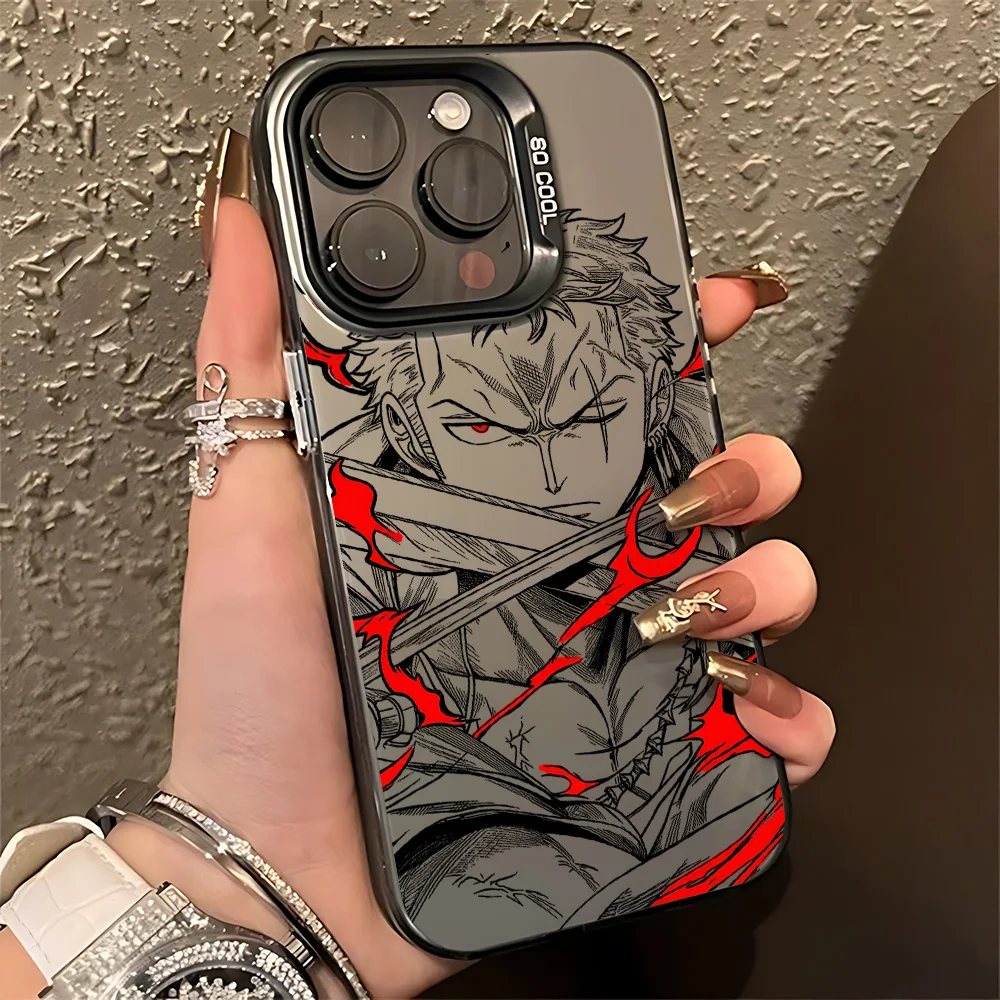 Anime Ones Pieces Luffys Zoros Phone Case for Oppo Realme 16 15 14 13 C75 C65 C63 C55 C53 C35 C33 C20 C21Y C15 C21 Pro Plus 4G5G - view 3
