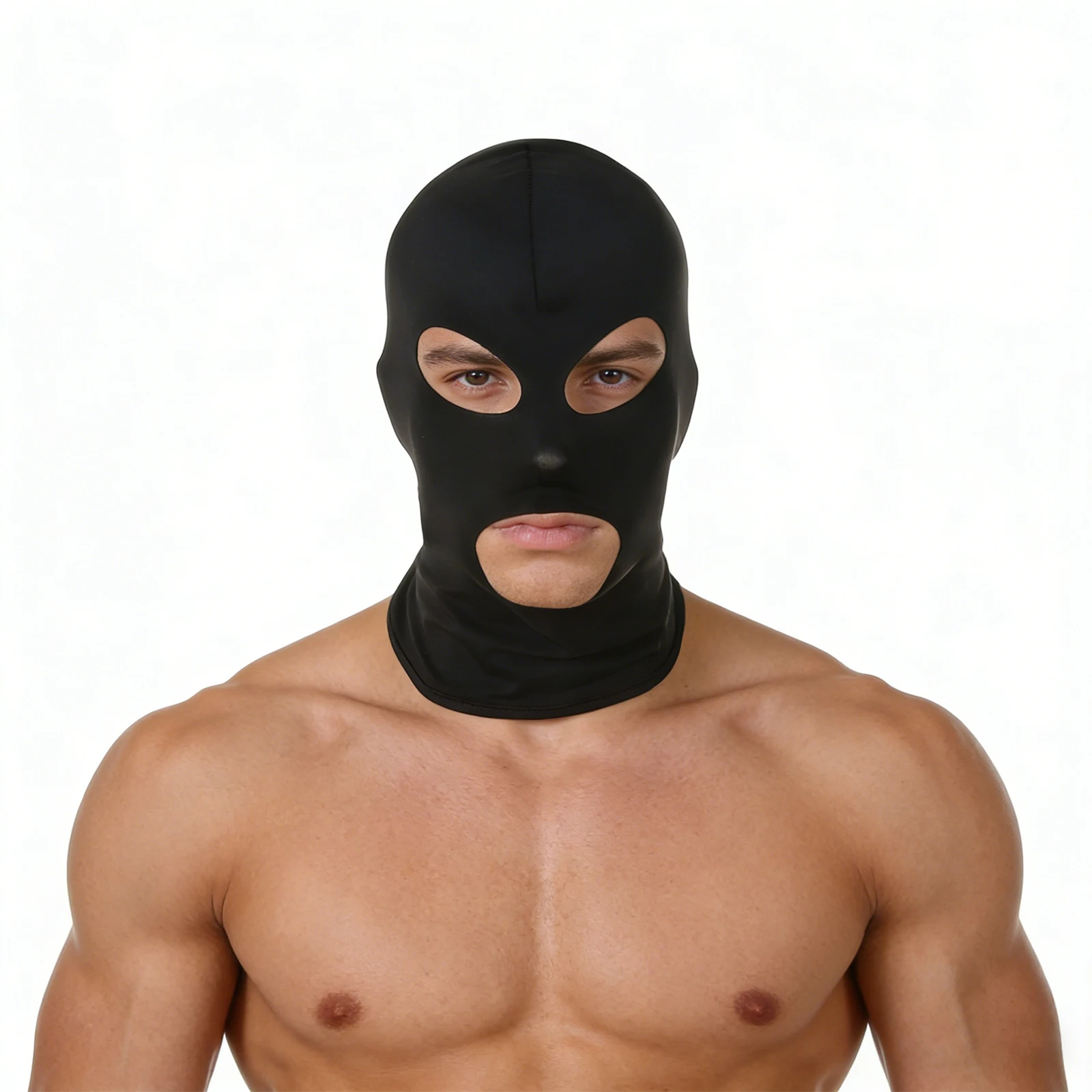 Balaclava Hole Full Face Mask Men Women Neck Head Cover Cap CS Motorcycle Cycling Riding Sports Ice Silk UV Protection Masks Hat