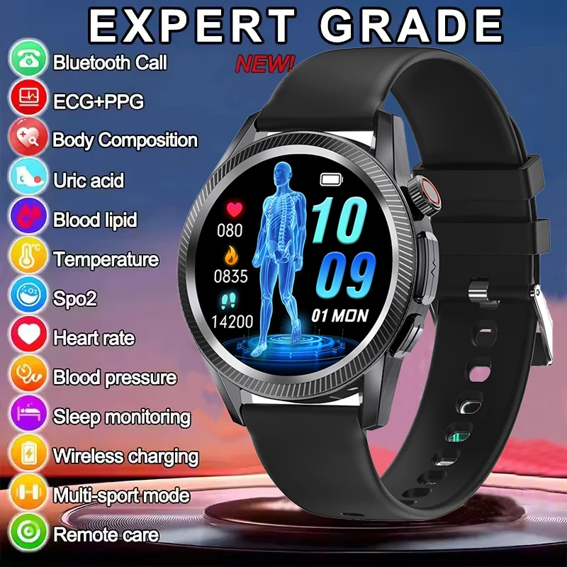 

Новые смарт-часы 2026 года: ЭКГ, измерение уровня кислорода в крови, артериального давления, мониторинг сердечного ритма, Bluetooth-звонки, IP68, GPS-трекинг, отслеживание траектории движения