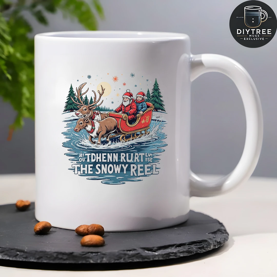 كوب سعة 11 أونصة + كوب كرتوني سانتا كلوز للأطفال للمنزل والمكتب كوب مهرجان هدايا عيد الميلاد