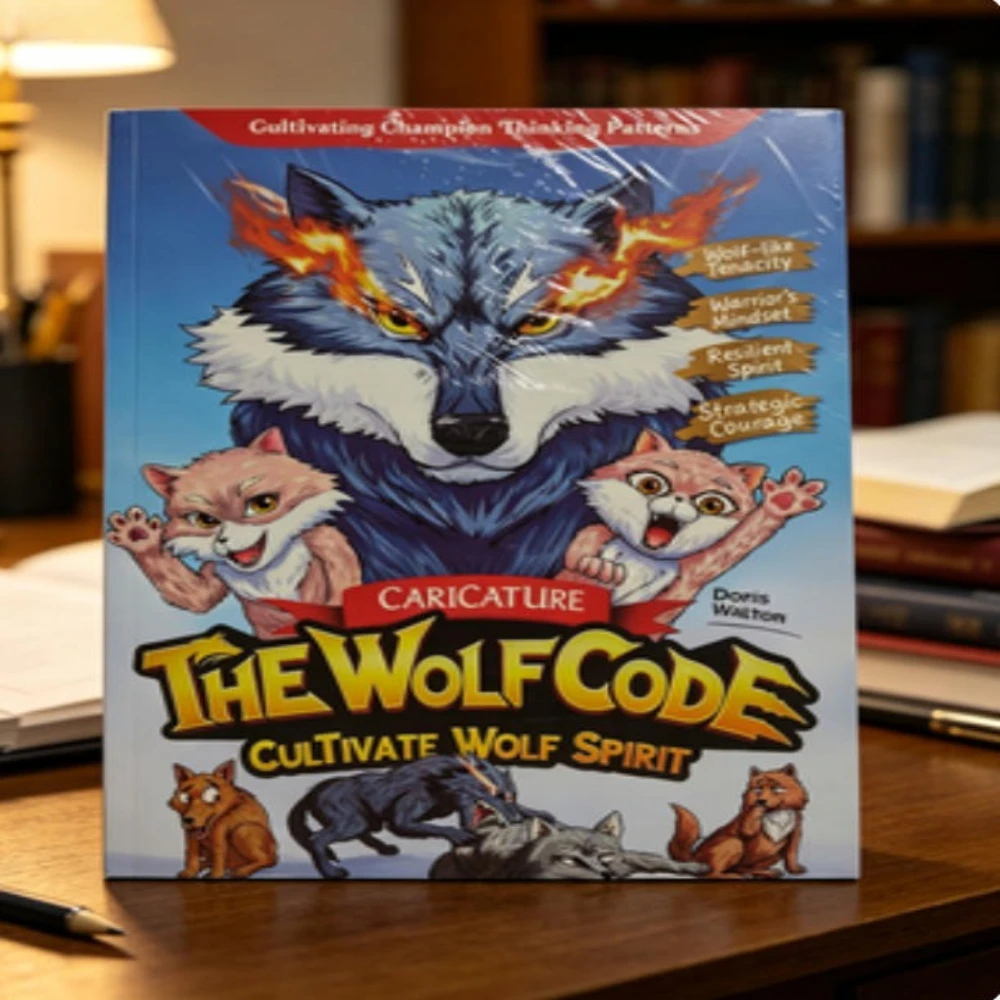 2025best seller Wolf Code: Cultivating Wolf Spirit English Edition Reading on Growth Mindset and Perseverance