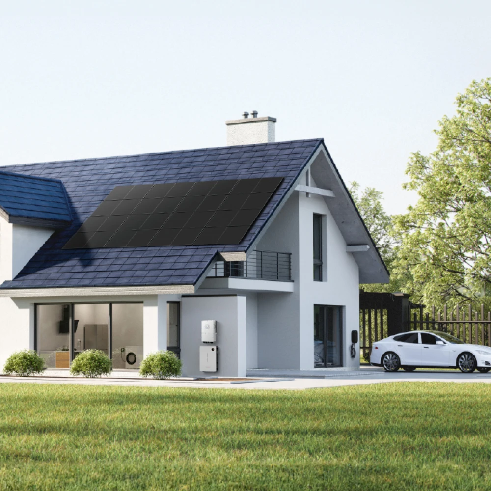 Sunevo 10kw خارج الشبكة نظام الطاقة الشمسية 5Kw 15Kw 20Kw 30Kw الهجين نظام لوحة الطاقة الشمسية الكاملة للمنزل #4