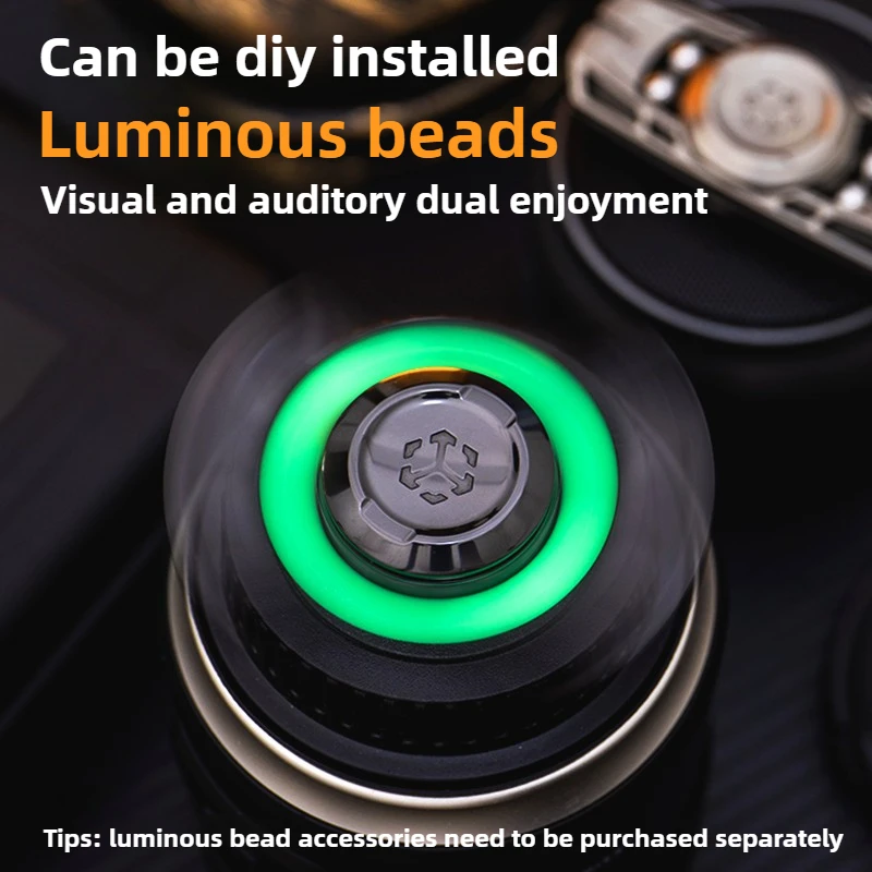 Matrix EDC Ascolto Meccanico Diapason in Metallo Giocattolo di Decompressione Giroscopio con Punta delle Dita Magnetico Cavo