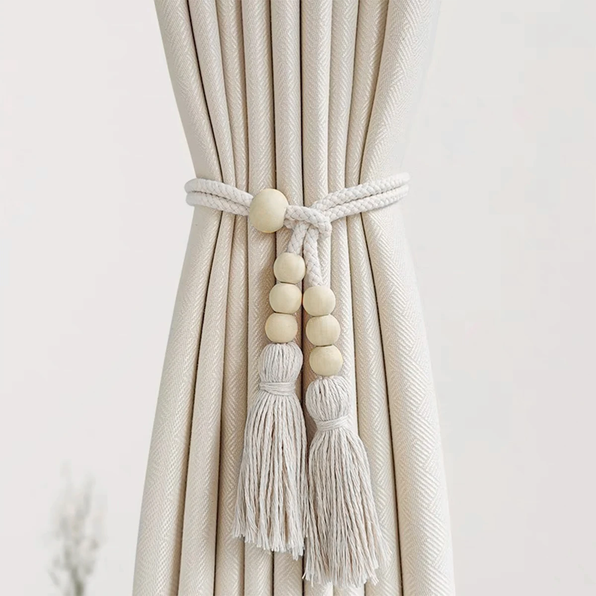 2PC Curtain accessories, tying ropes, living room, bedroom curtain ropes, simple decoration and matching