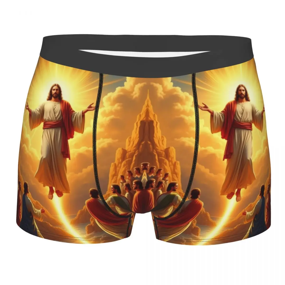 

Custom Religious Jesus Christ Boxers Shorts Men's Briefs Underwear Sexy Underpants