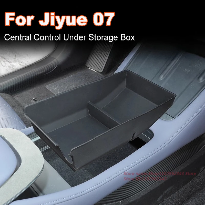 

For Geely Jiyue 07 Central Control Under Storage Box Water Cup Panel Under Silicone Pad Miscellaneous Items Classification