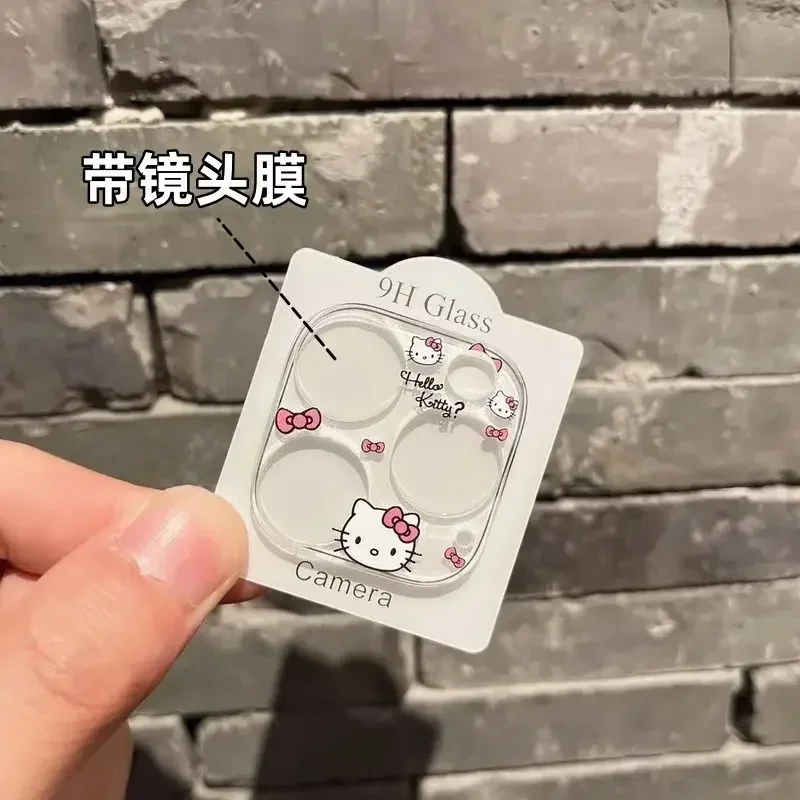 Sanrio Hellokitty Suitable for IPhone15 14Pro Lens Film Cute Cartoon Pochacco IPhone13Promax Cartoon Protection Camera