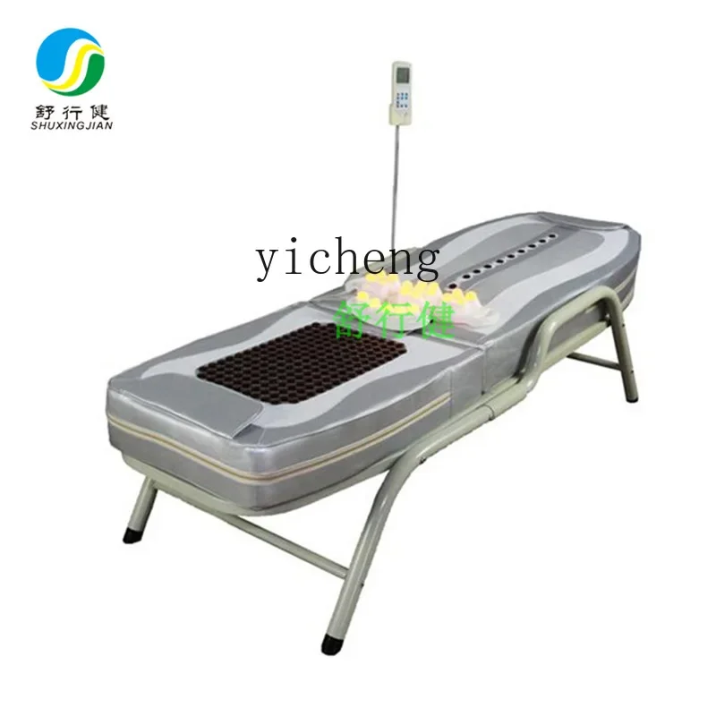 Household Electric Cervical Spine Lumbar Whole Body Multi-Functional Tepidity Therapy Bed Health Care
