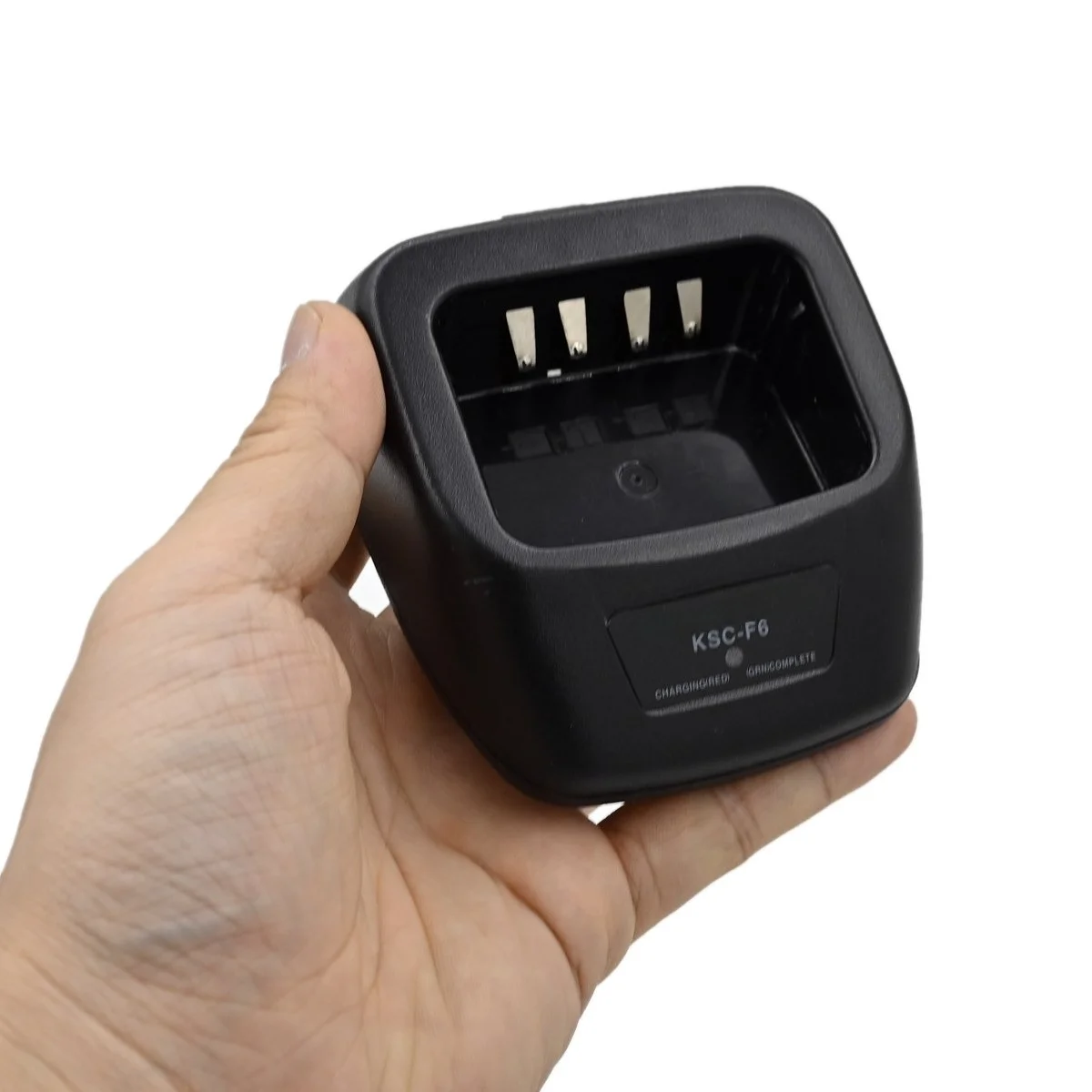 KSC-F6 Desktop Charger with AC Adapter, Charging Dock Compatible with Kenwood TH-F6 TH-F6A TH-F7 TH-F7E Ham Two Way Radio