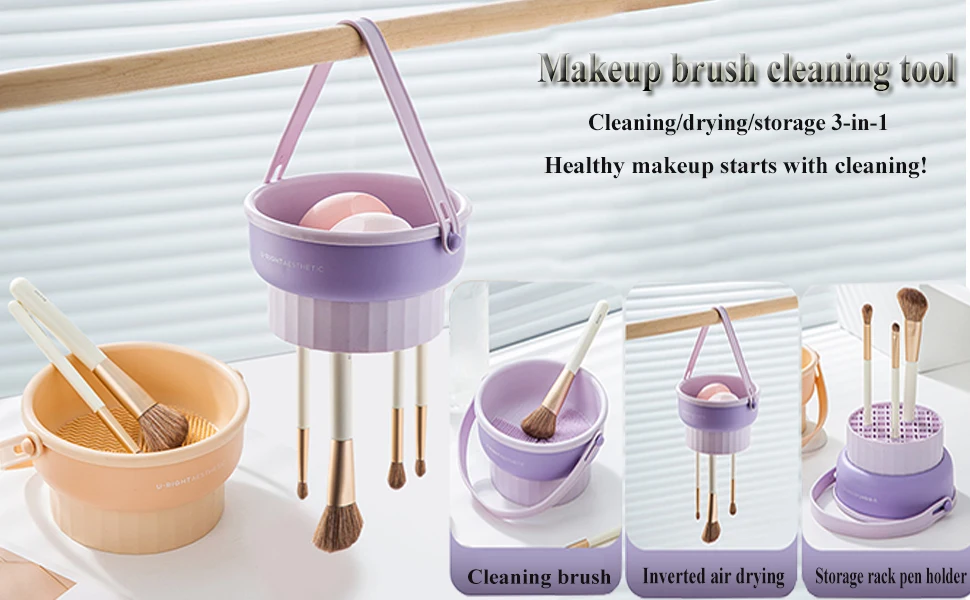makeup brush holder