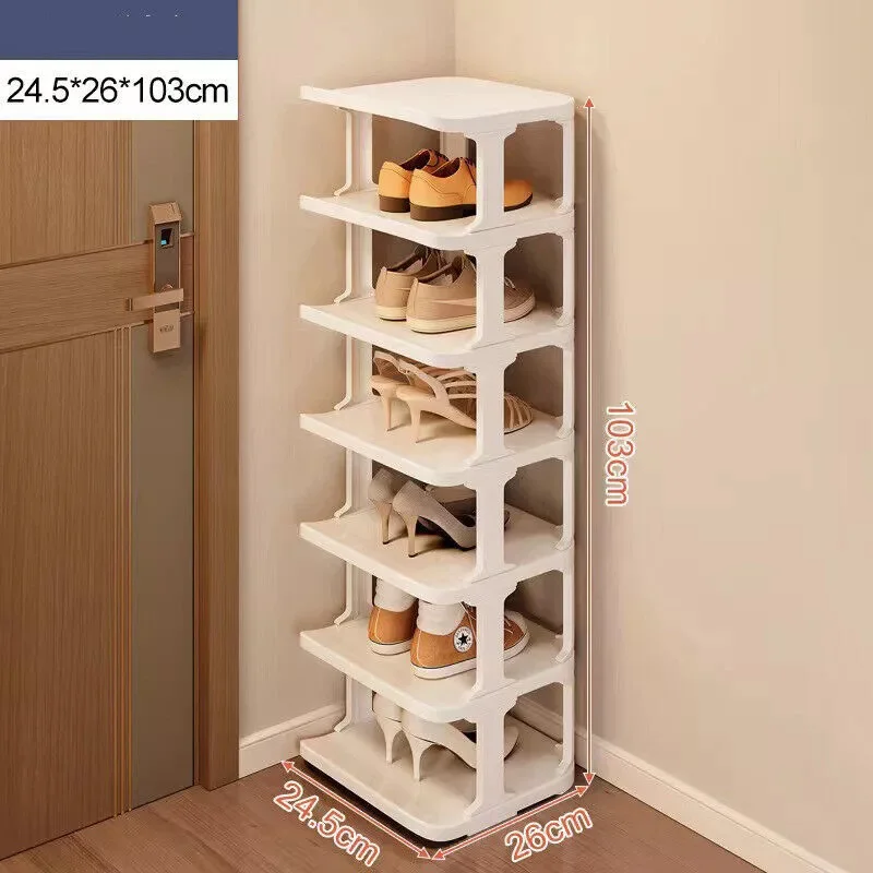 7 Tier Shoe Rack Tall Storage Shelf Unit Cabinet Home Organiser Footwear Stand Y