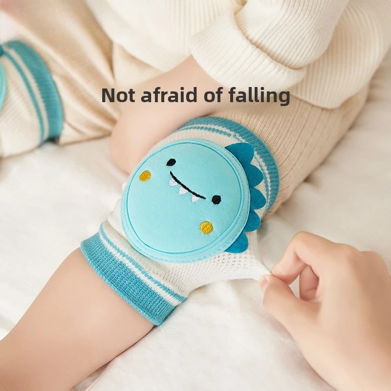

Children's knee pads baby anti-drop summer thin breathable baby crawling leg pads knee non-slip pads