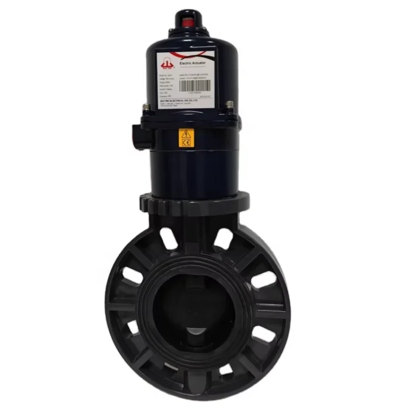 

Butterfly Valve With Electric Actuator