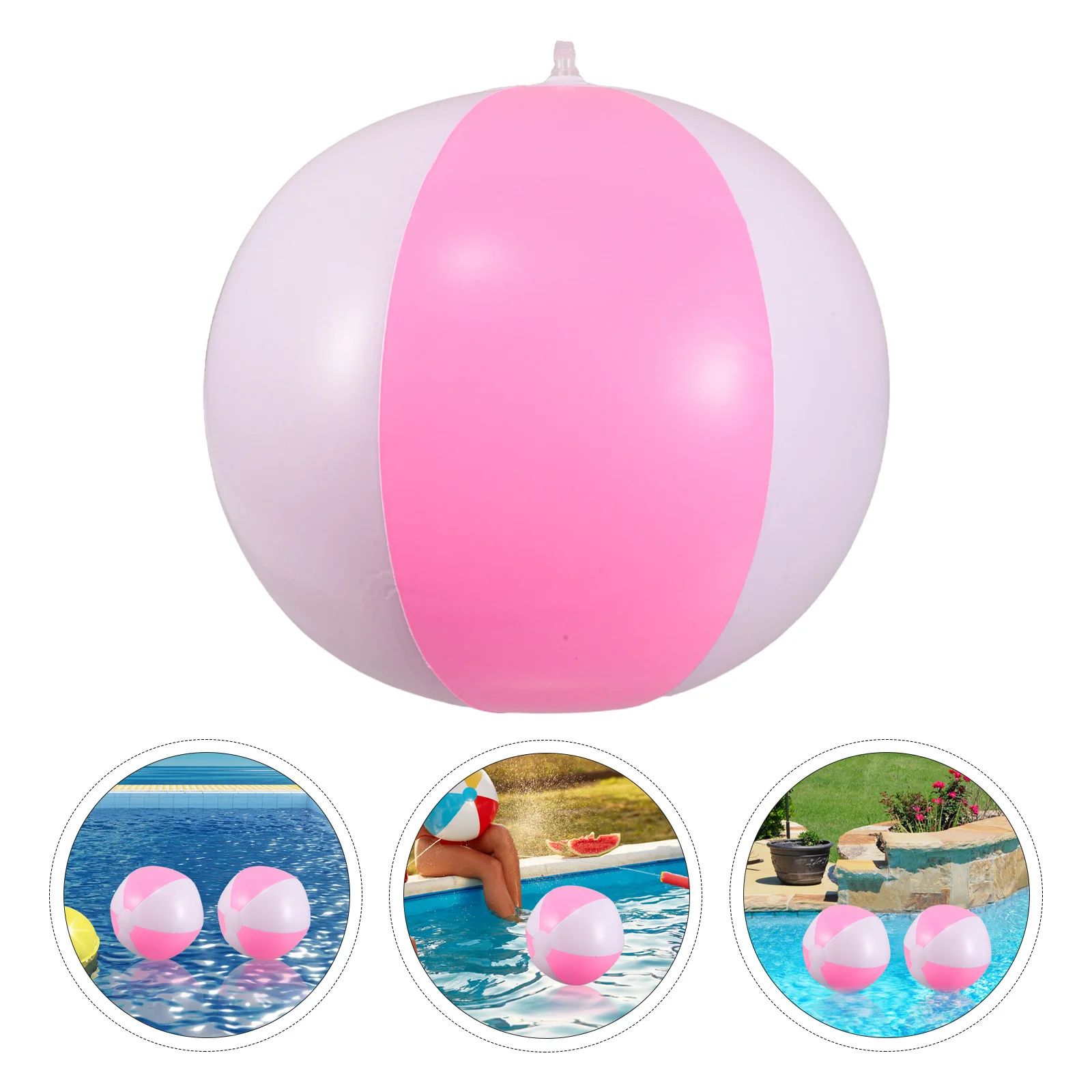 5 stücke 13 Zoll Dual Farbe Aufblasbare Strand Ball Sommer Pool Party Spiele Kinder Outdoor Spaß Tropical Decor Schwimmen pool