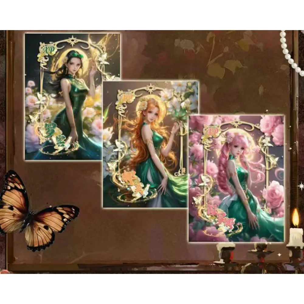One Piece Classic Popular Anime IP Collection Cards Nico Robin Perona Elegant and Gorgeous Princess Dress Cards Holiday Gifts