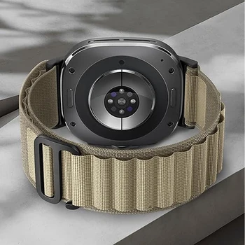 لساعة سامسونج جالاكسي الترا ستراب 47 ملم اكسسوارات المعصم العصابات النايلون جبال الألب الرياضة سوار كوريا جالاكسي ساعة 7 الترا باند