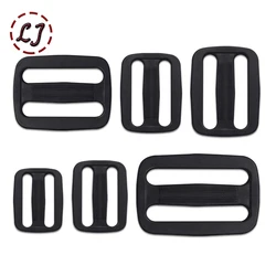 Plastic Black Buckle For bag Backpack Strap Luggage Adjustable Buckles Belt Suitcase Accessories Handmade DIY25/28/32/35/38/50mm