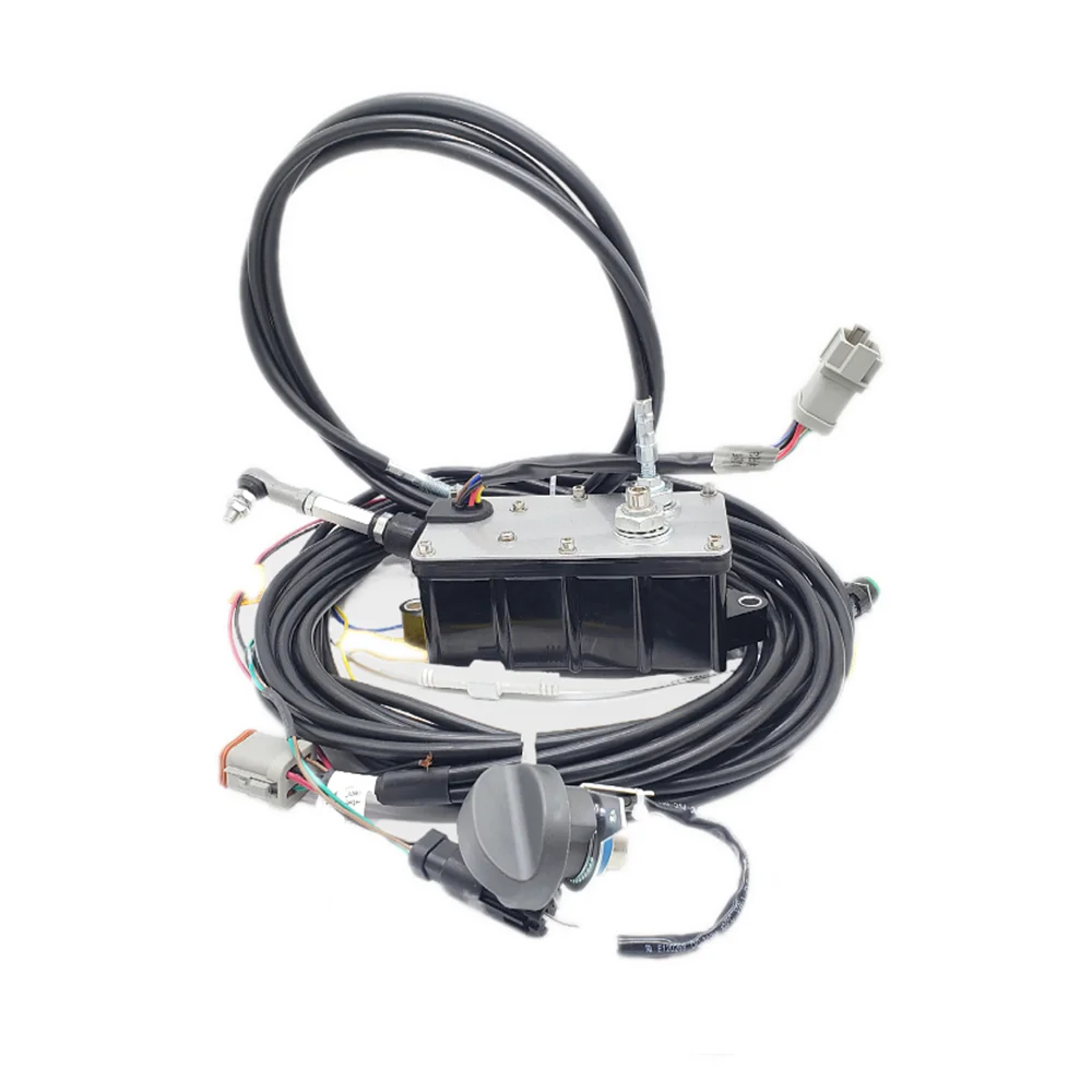 Universal Throttle Motor Fool Throttle Motor Automatic Idle Speed Modification Throttle Assembly Quick Installat Excavator Parts