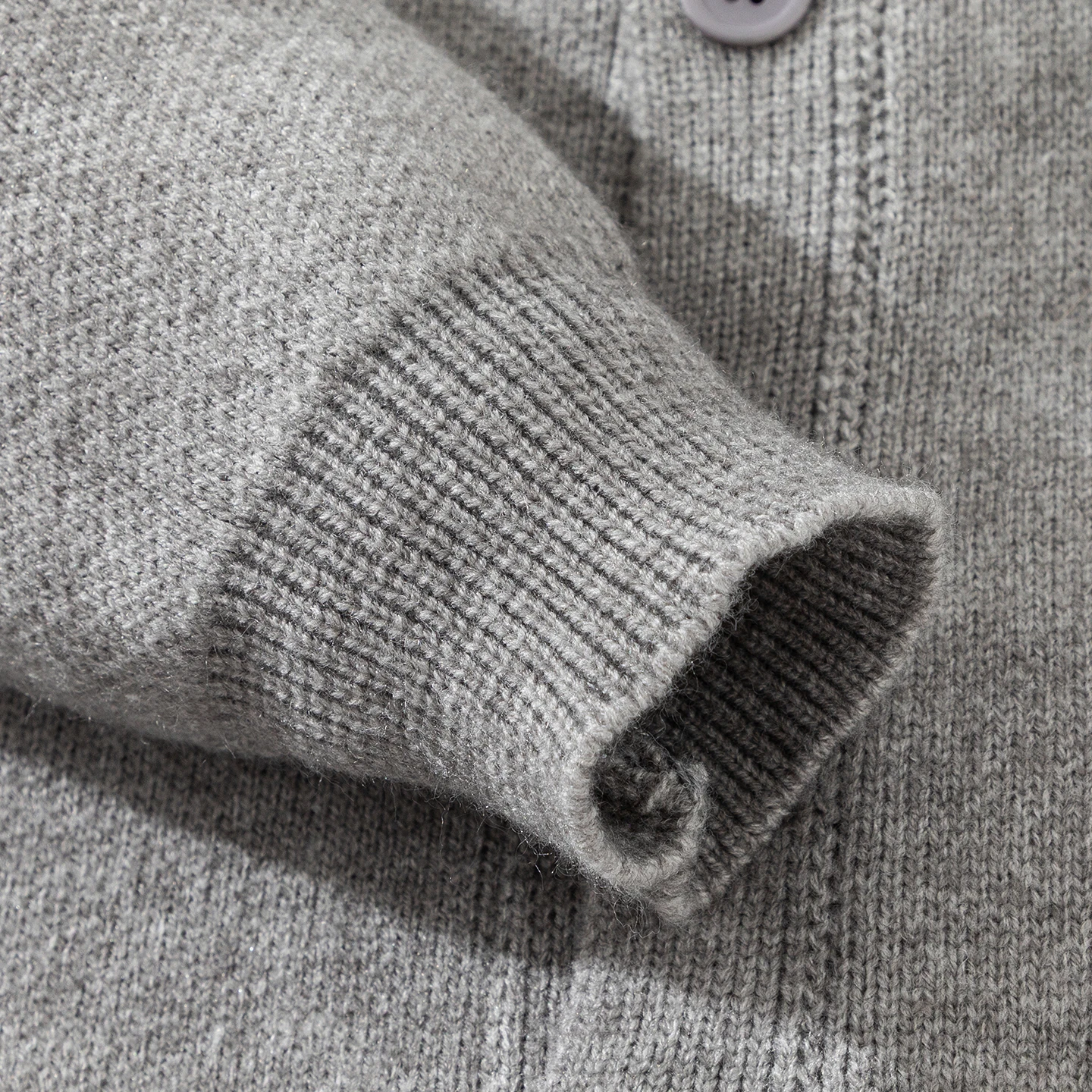Hochwertige Herbst-Winter-Strickjacke, neue Mode, Herren-Rundhals-Luxusmarke, Cartoon-Stickerei, koreanischer lässiger Pullover-Mantel – Detail 17