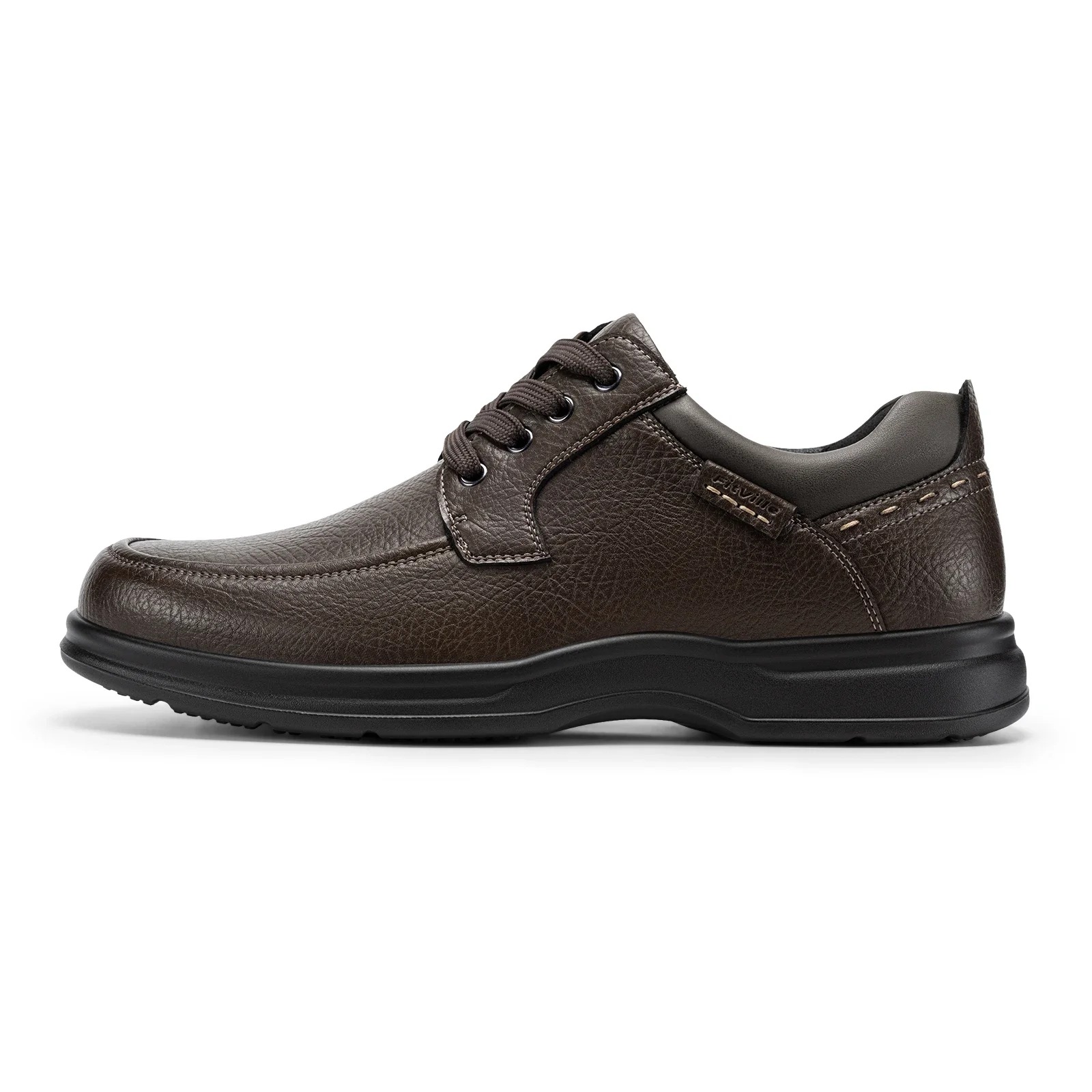 FitVille Herrenschuhe, breite Zehenpartie, leichte Oxford-Hochzeitsschuhe, lässige Business- und formelle Schuhe, Herrenschuhe zum Gehen, mit Fußgewölbestütze – Detail 9