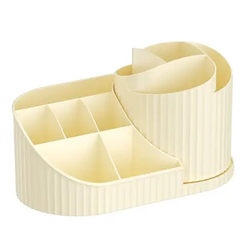 12 best sales गुलाबी मेकअप आयोजक - №2