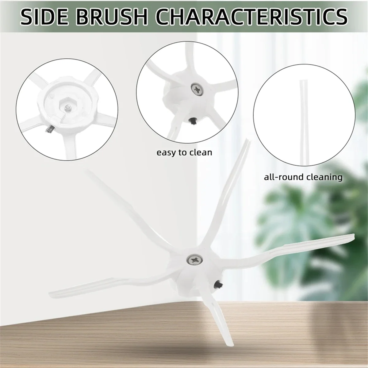 For Roborock S5 / S5 Max / S6 / S6 MaxV / S6 Pure / E4 / E5 / S51/S52/S55 Roller Side Brush Filter Mop Accessories Parts image 6
