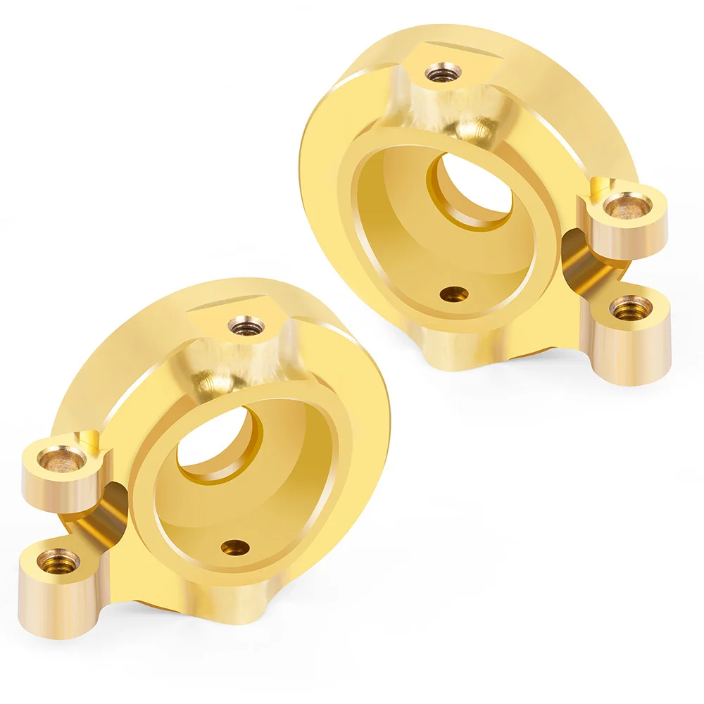 TRINOOD Gewichtslenkblöcke Achsschenkel-Diff-Abdeckung für 1/18 RC Crawler Car TRX-4M Bronco Defender Upgrade-Zubehör