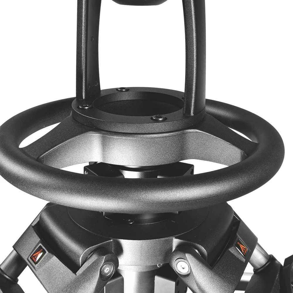 E-IMAGE EP880SK 28kg Payload 100mm Bowl Air Pump System Tripod Pedestal Broadcasting Equipment