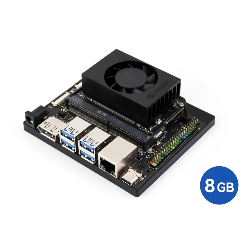 Waveshare Options for 8GB Memory Jetson Orin Nano Module，Jetson Orin Nano AI Development Kit For Embedded And Edge Systems