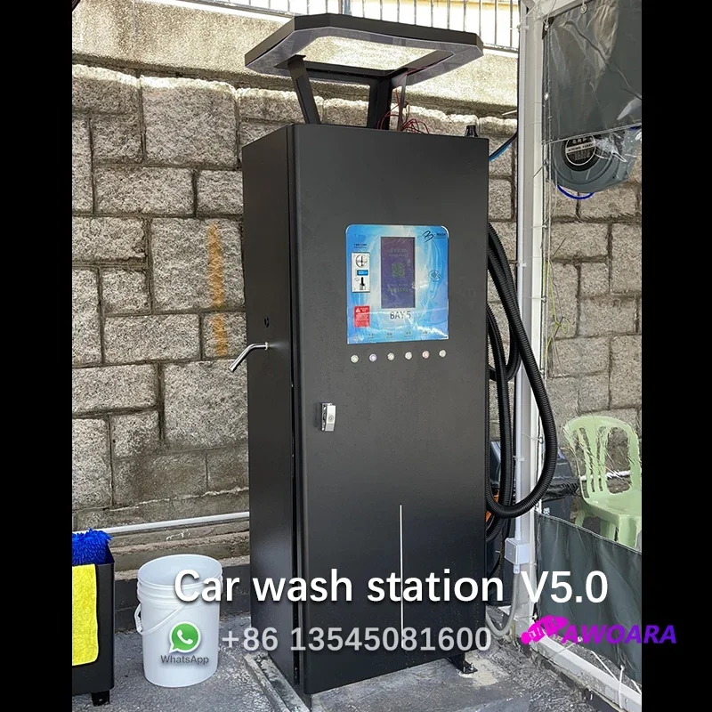 CE 3kw 130 Bar Coin Card Operated Self-service Car Wash Machine Price car washer cleaning equipment