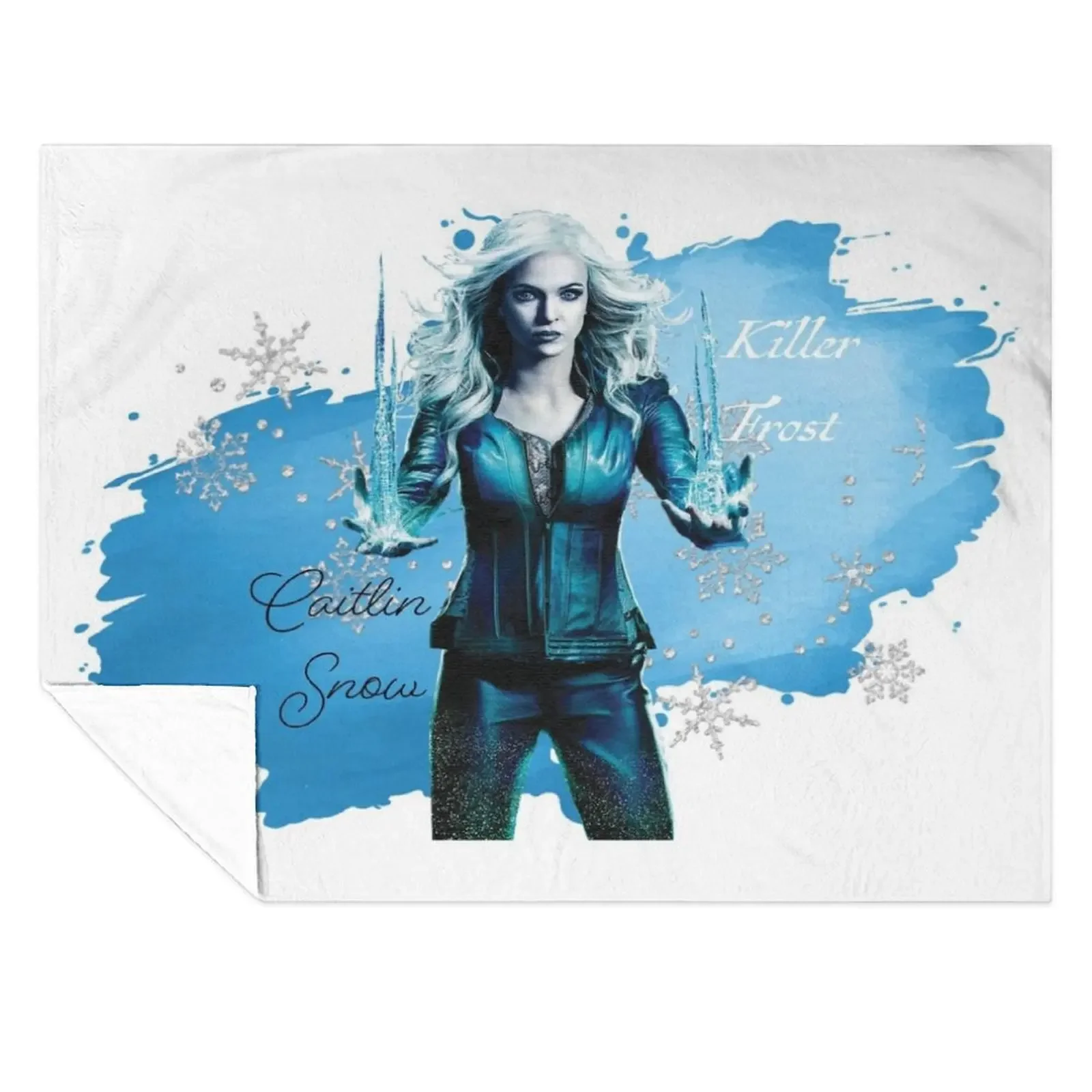 

Killer Frost Watercolour Throw Blanket Moving Large Decorative Beds heavy to sleep Blankets