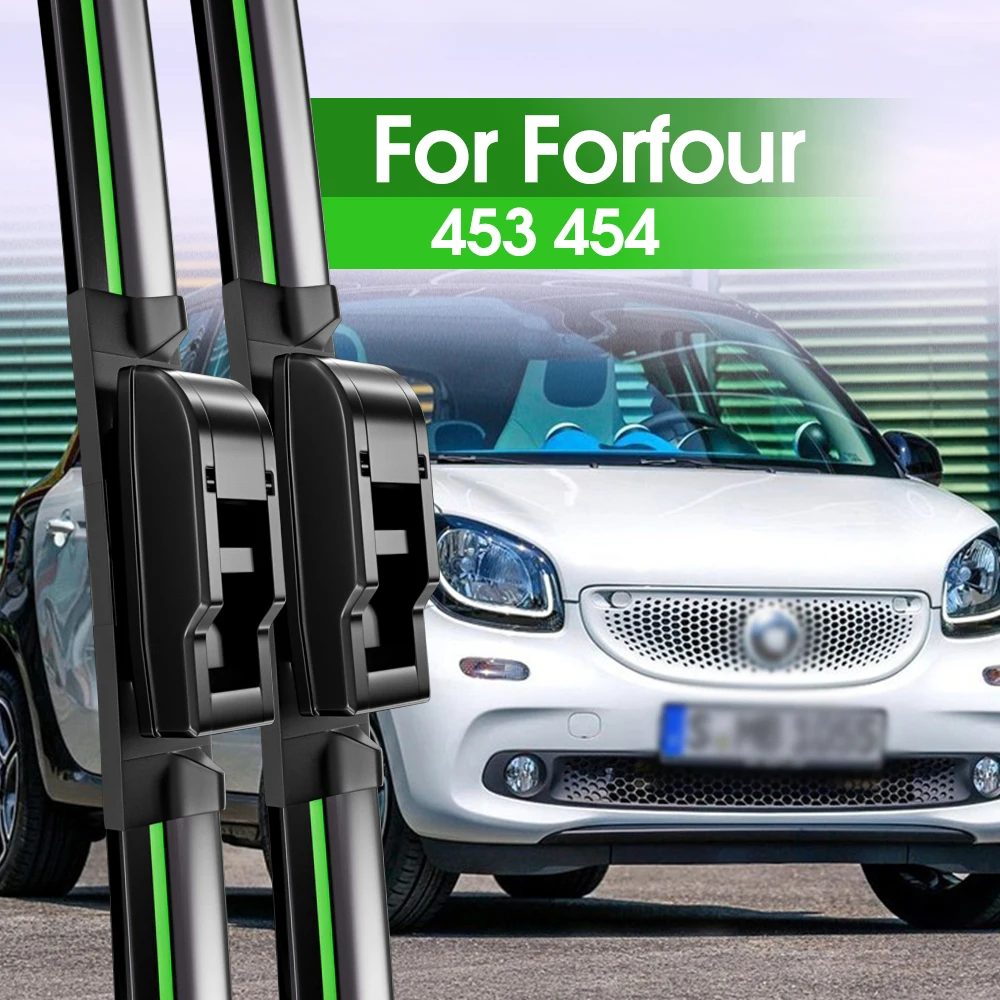 

2 sztuki piór wycieraczek przedniej szyby do Smart Forfour 453 454 2004-2006 2014-2017 2005 2015 2016 Akcesoria do szyb przednich