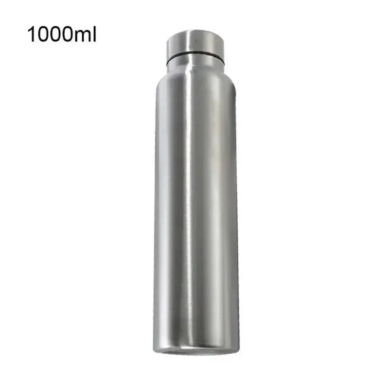 1000ml Stainless Steel Water Bottle, Metal Vacuum Insulated Outdoor Sports Flask Insulated Water Bottles - Flask for Gym, Travel