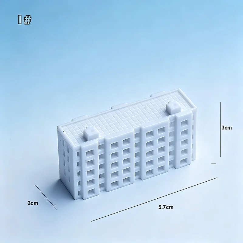 1Pcs Miniature Building House Model Kits DIY Micro Landscape  Architecture Platform Sand Table Materials Diorama Accessory