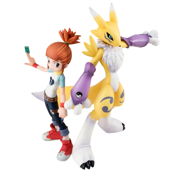 Brand New Genuine Megahouse MH GEM Digimon Adventure 3 Renamon Makino Ruki Action Anime Figures In Stock Gifts Toys