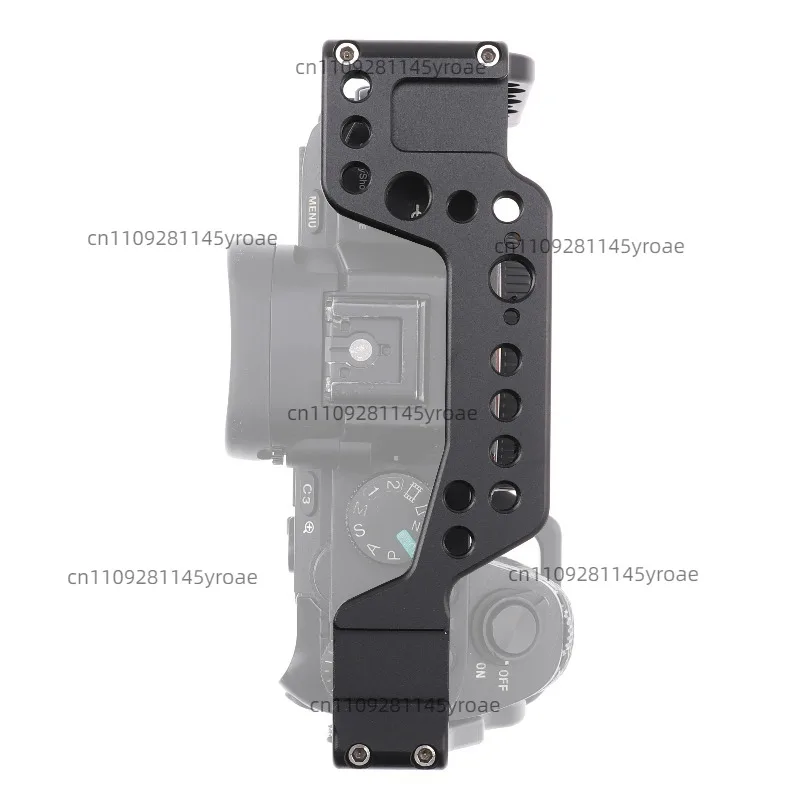 Camera Cage for Sony A9 A7RIII A7III A7M3 Cameras with Cold Shoe Mount for Led Light Aluminum Alloy Camera Rabbit Cage
