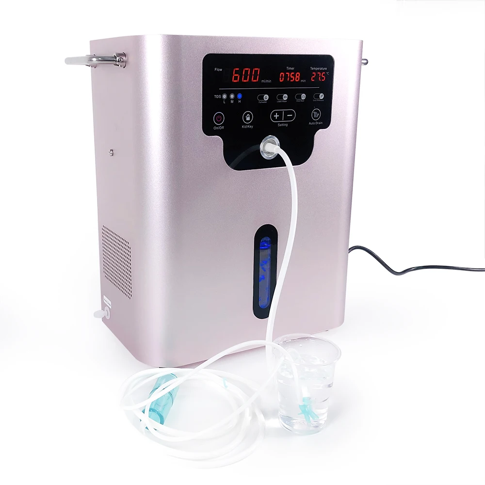 

hydrogen 600ml/min H2 gas generation equipment hydrogen breathing device