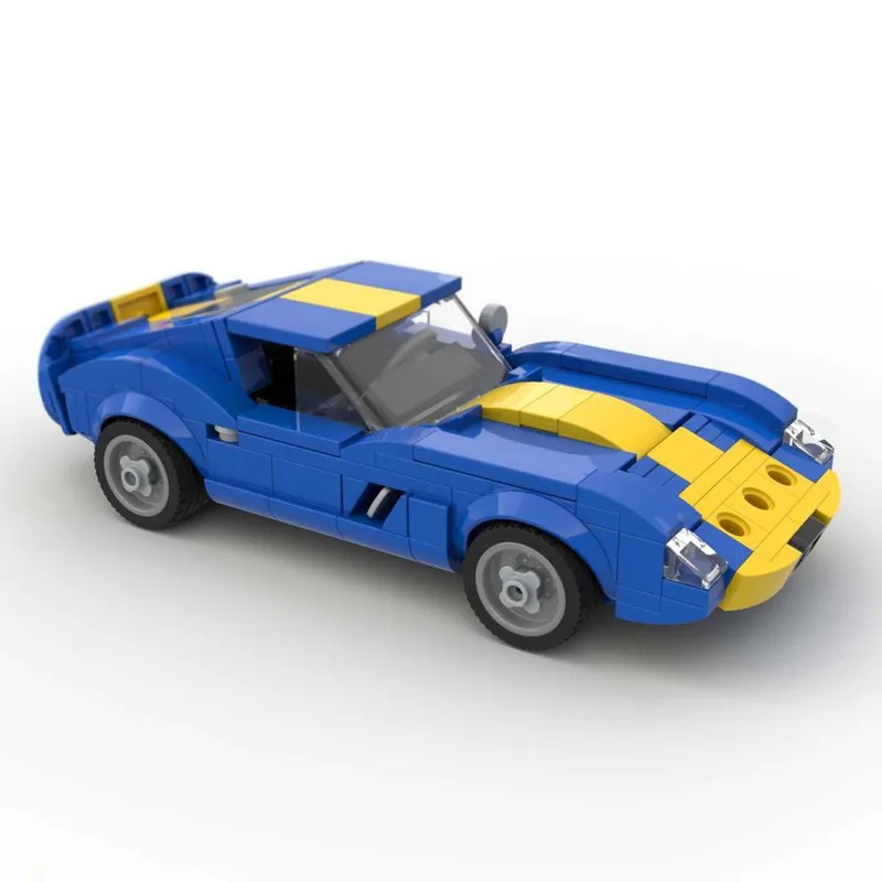 2024 250 City Car Speed Champion Classic Classic Car Building Blocks Modello da corsa in mattoni Regalo giocattolo per bambini