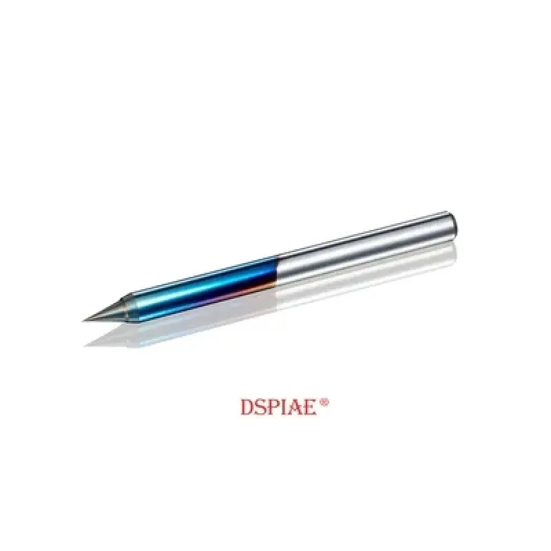 DSPIAE KB-S Tungsten Steel Titanium Plating Carving Needle 3.175mm Shank for Military Hobby Model  DIY Element Tools