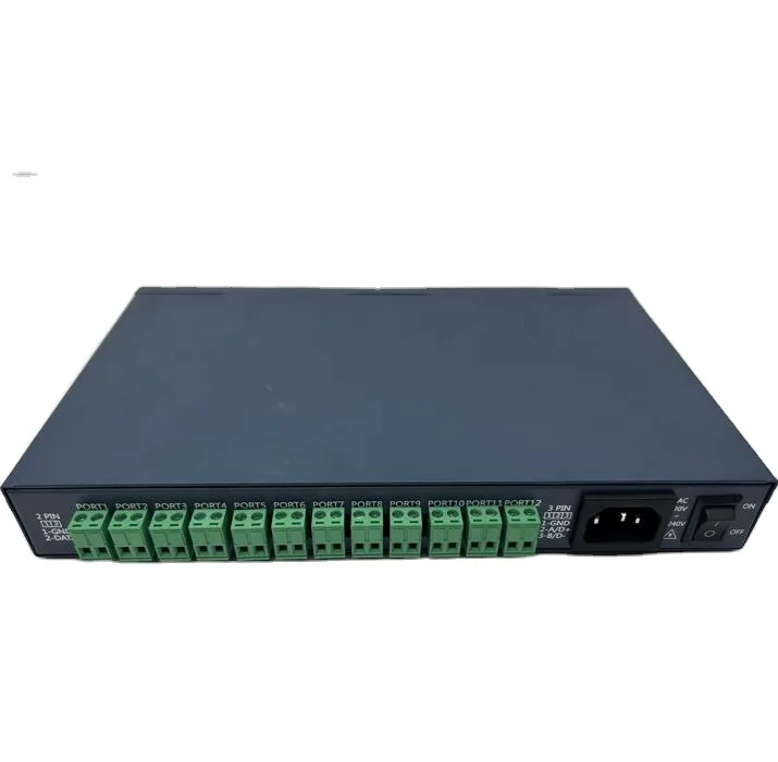 

12-Port Programmable Art-Net/DMX to SPI Pixel Controller – Supports WS2811 UCS2903