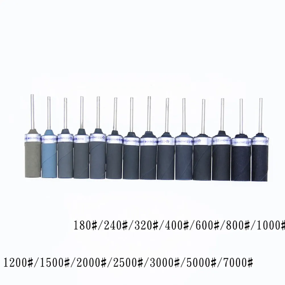 10Pcs Sandpaper Stick Fine Grit Polishing Tools 2.35mm Sandpaper Buffing Grinding Rods Jewelry Engraving Abrasive Equipment view 3