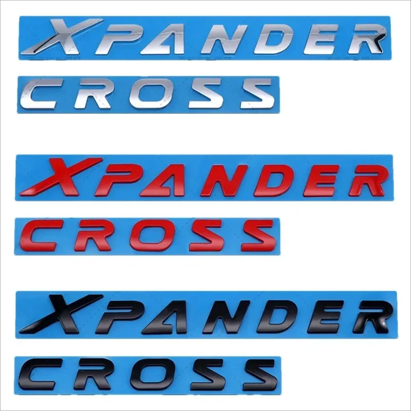 

ABS Car Body Side Sticker Emblem Badge for Mitsubishi XPANDER CROSS Auto Rear Trunk Decal Exterior Accessories