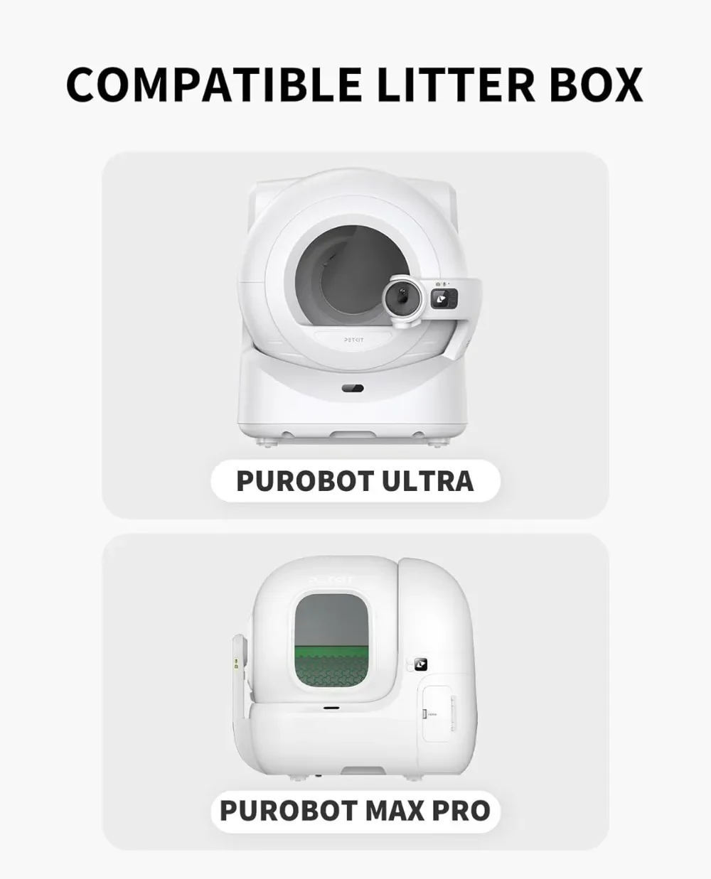 مزيل رائحة الحيوانات الأليفة Petkit N60 حصريًا لصندوق فضلات القطط PUROBOT Ultra ذاتي التنظيف، التحكم في رائحة مرحاض القطط (عبوة من 3 قطع)
