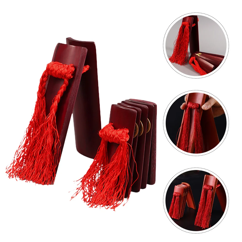 2 قطعة الخيزران الصينية اليليجرو كلابر كوايبان الآلات الموسيقية التقليدية للأطفال المبتدئين أداء الثقة بناء