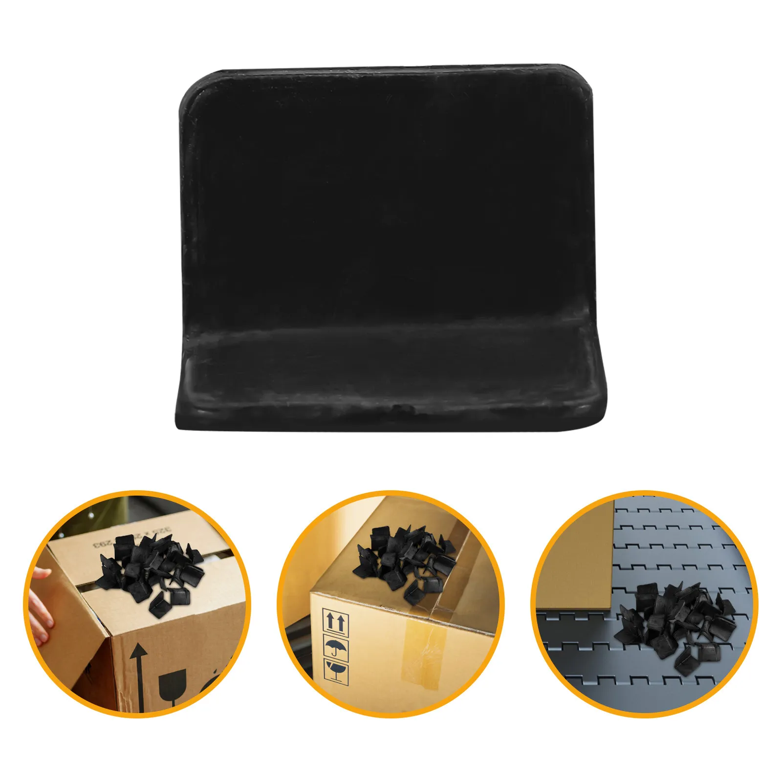 30Pcs Packaging Edge Guard Plastic Corner Protectors Thickened Anti-Slip for Transport Shipping Box Protection