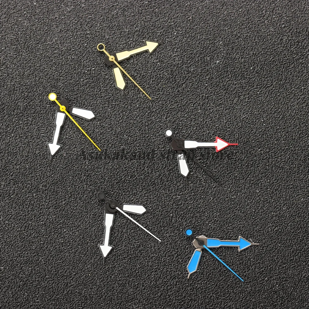 Per NH35 NH36 lancetta dell'orologio blu nero bianco rosso giallo lancette dell'orologio accessori per NH35 NH36/4R/7S movimento orologi puntatori