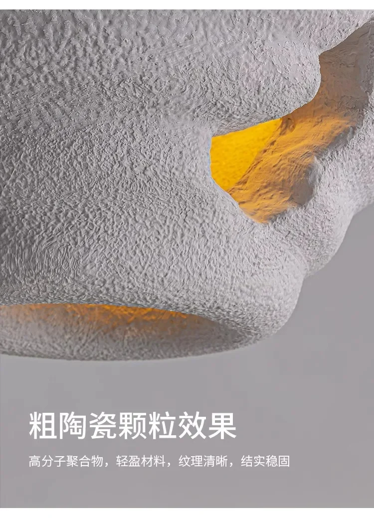 Nordic Shell High Polymer Simple Design Pendant Lights for Living Dining Room Coffee Tables Kitchen Island Ceiling Chandelier
